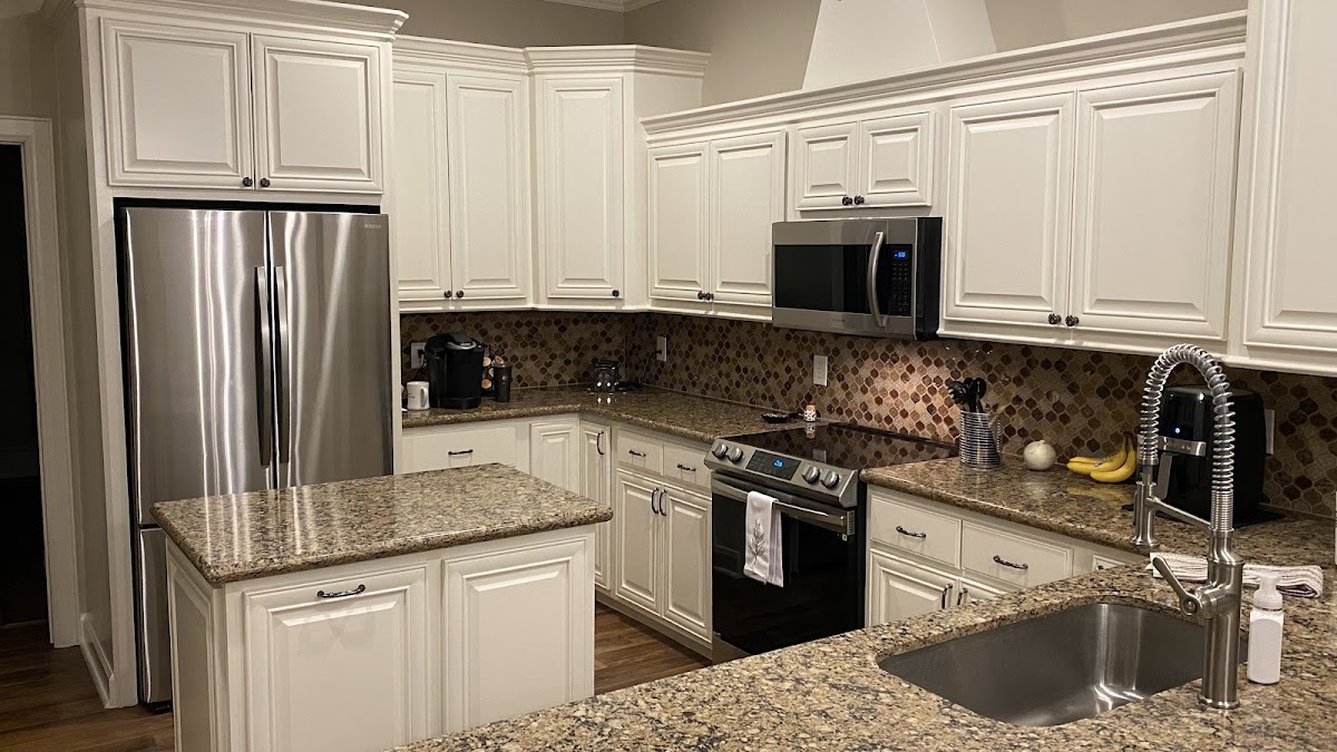 Completed kitchen renovation project