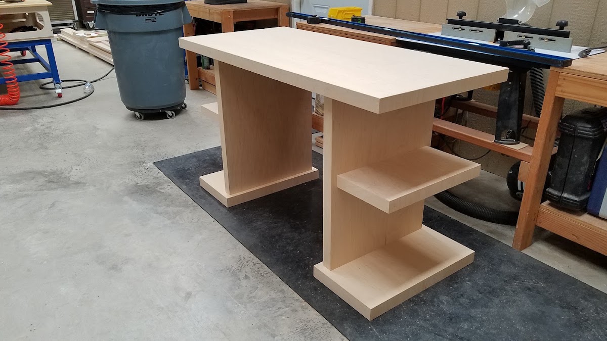 Completed carpentry and welding project